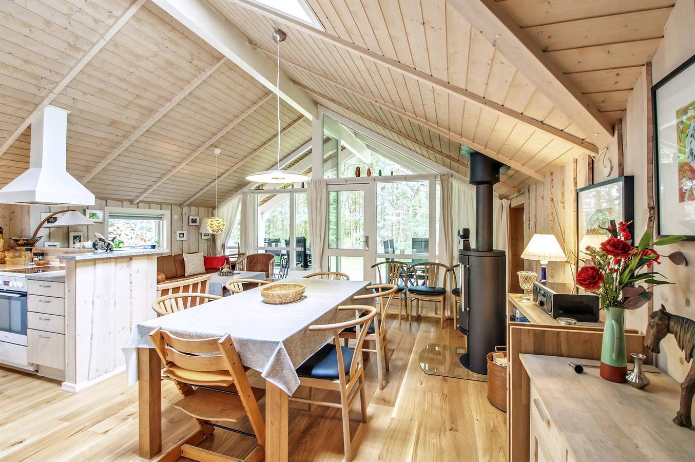 Nice home in Give w/ 4 Bedrooms, Sauna and Wifi in Vesterlund, Región de Vejle