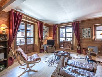 Gîte pour 8 personnes, avec balcon dans Office De Tourisme De Val D Isere