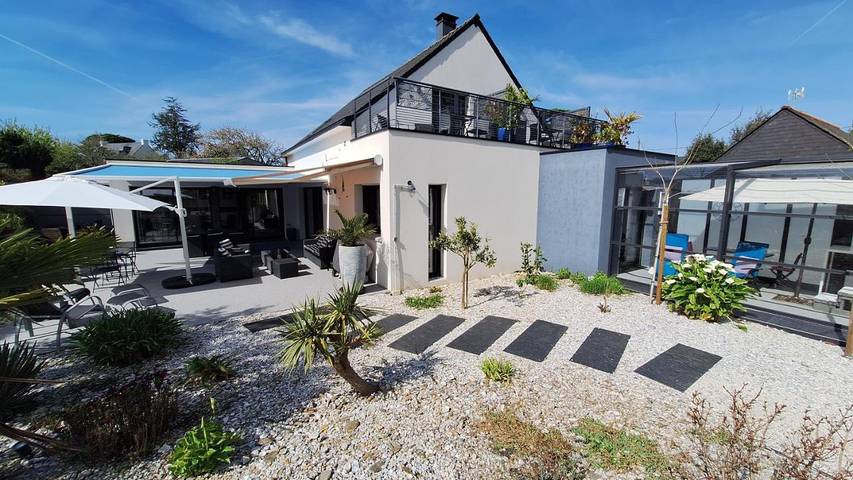 Maison d’hôte pour 2 personnes, avec Balcon et Terrasse ainsi que Jardin et Vue à Sarzeau