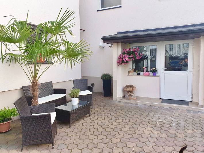 Ferienwohnung für 3 Personen, mit Terrasse