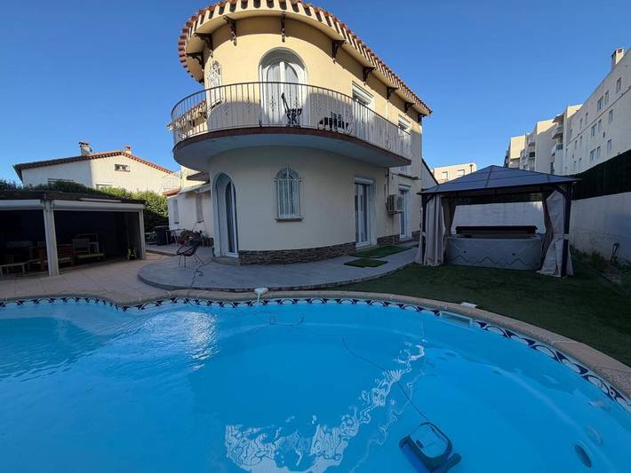 Villa pour 6 personnes, avec piscine et sauna ainsi que jacuzzi et jardin à Perpignan - 3