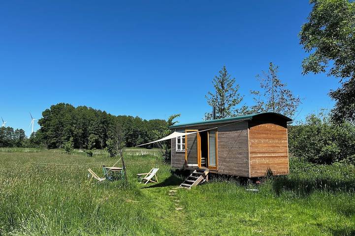 Blockhütte für 4 Personen, mit Garten in Landkreis Uelzen