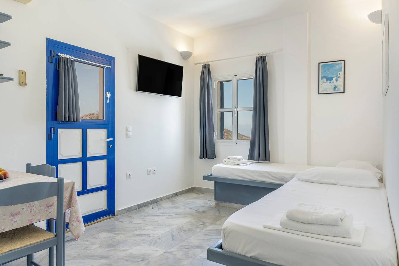 Hel lägenhet, Lägenhet för 4 Personer med balkong in Chora (Ios), Ios