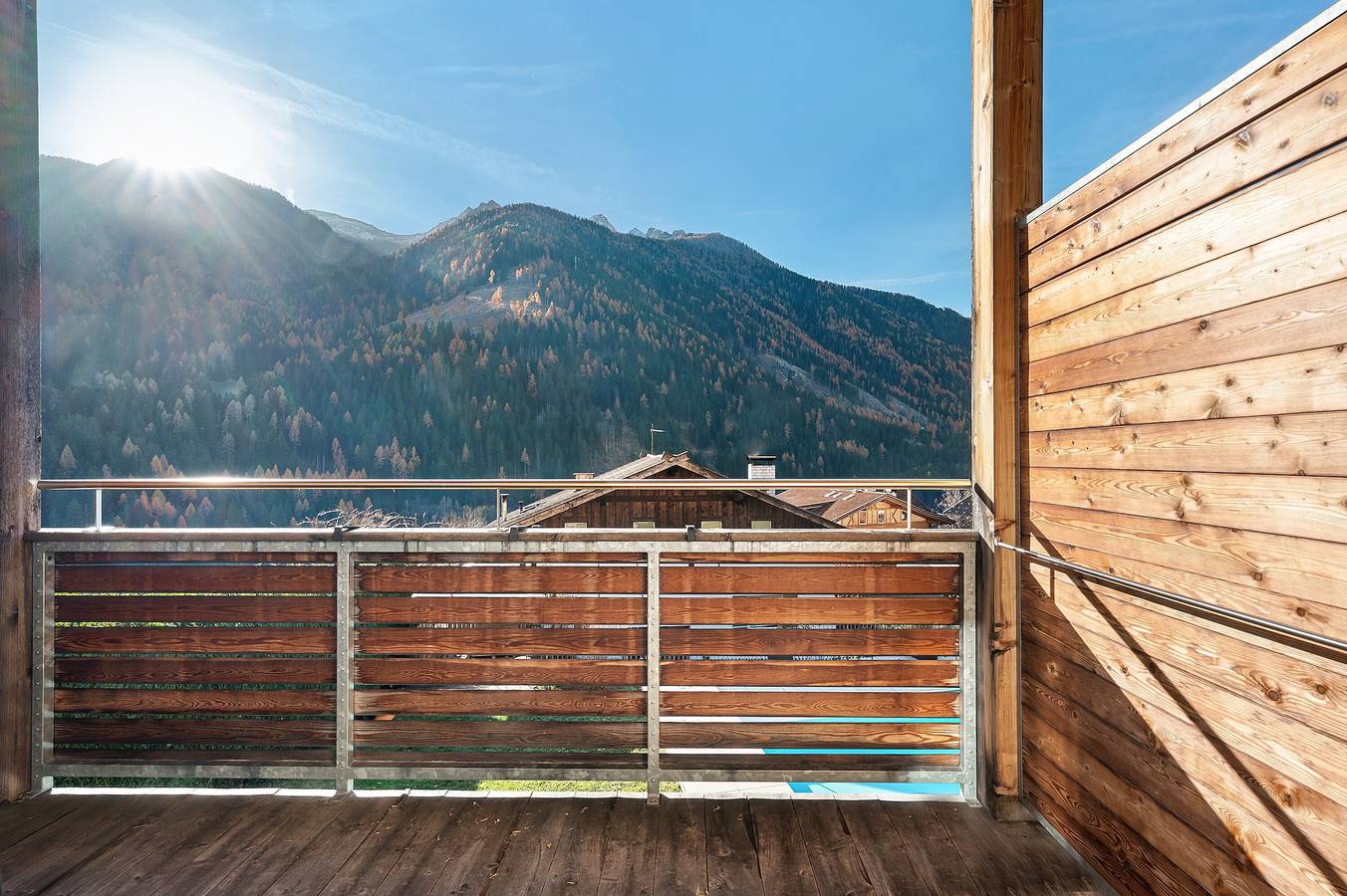 Camera 'Kreativ Hotel Schweigl Dz 112' con vista montagna, piscina e Wi-Fi in Santa Valburga d'Ultimo, Ultimo