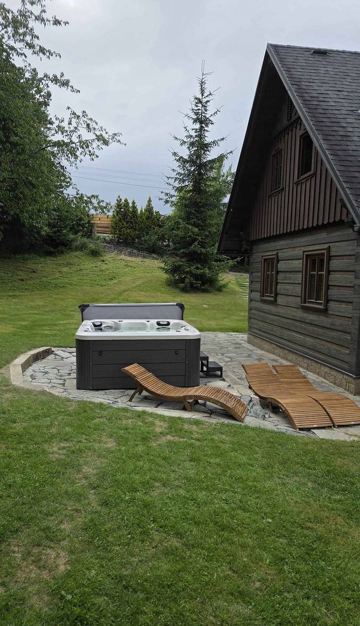 Ferienhaus für 10 Personen, mit Sauna in Nordböhmen