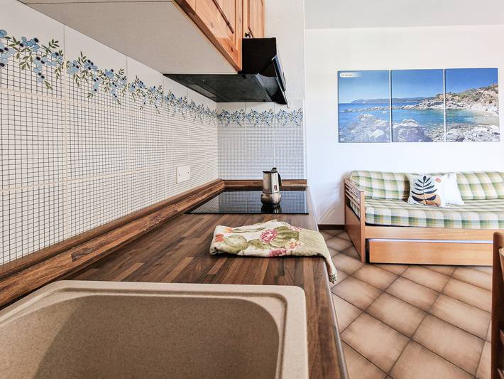 Appartamento intero, Bilo C 4 posti letto con balcone Marina di Campo in Marina di Campo, Campo nell'Elba