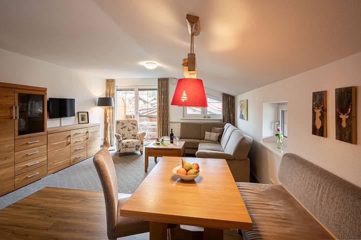 Vakantieappartement voor 2 personen, met tuin in Oberstdorf