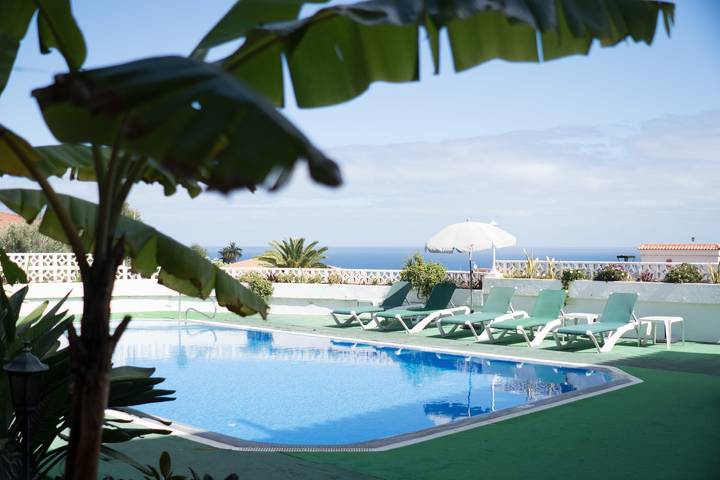 Apartamento para 4 personas, con Balcón y Jardín en Puerto de la Cruz