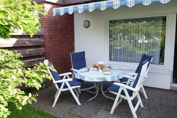 Bungalow für 4 Personen, mit Garten und Terrasse in Norddeich