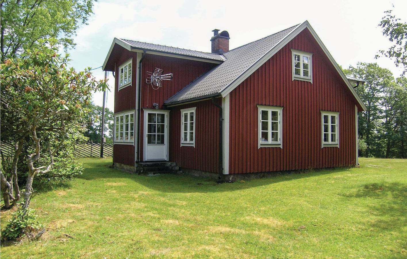 Ferienhaus für 7 Personen mit Garten in Kronoberg