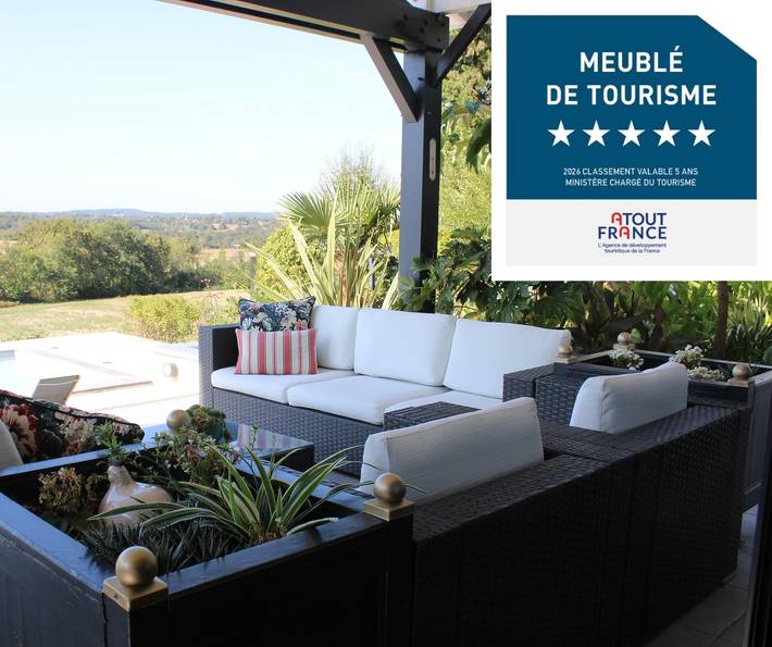 Villa pour 6 personnes, avec Jardin
