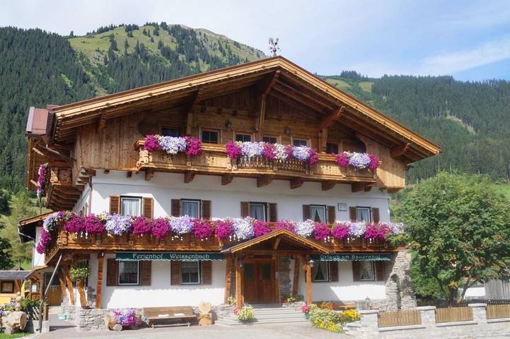 BnB für 4 Personen, mit Garten und Terrasse im Lechtal