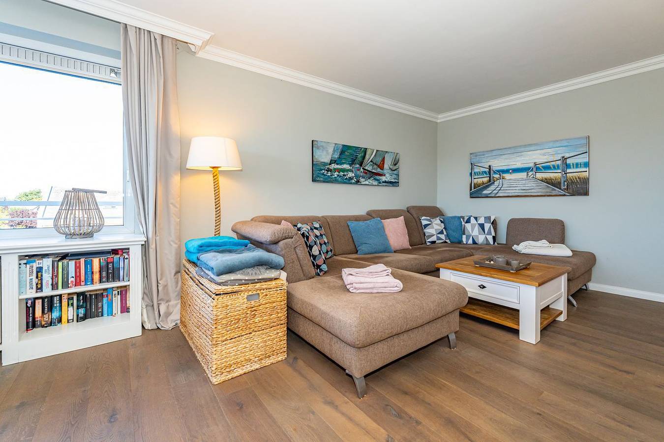 Ganze Wohnung, Moderne Ferienwohnung mit großer Dachterrasse und eigener Sauna in Westerland in Westerland, Sylt (Gemeinde)