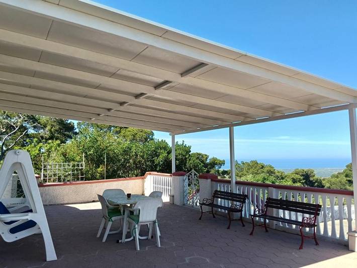Ferienhaus für 5 Personen, mit Garten und Ausblick sowie Terrasse, mit Haustier - 1