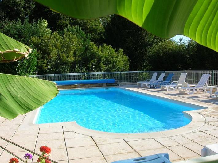 Maison de vacances pour 5 personnes, avec terrasse ainsi que vue et piscine - 1