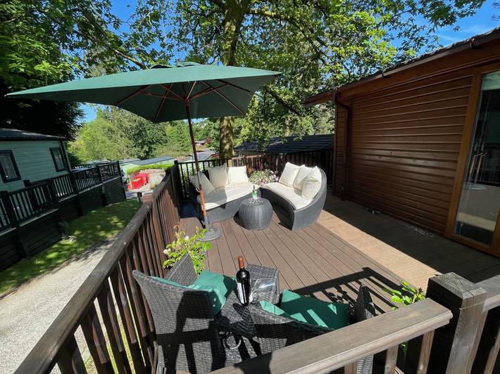 Lodge for 6 people, with garden in Bowness-on-Windermere