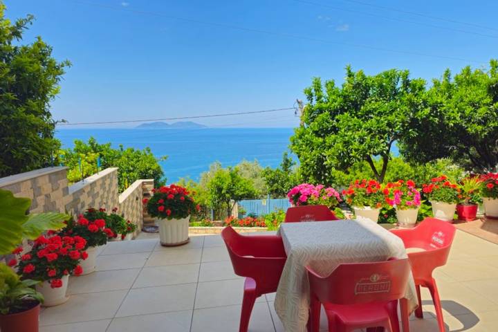 Villa per 11 persone, con Balcone e Vista oceano nonché Piscina per bambini in Albania