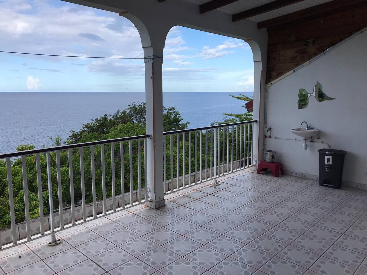 Charmantes Haus Pointe-Noire, Meerblick in Pointe-Noire, Guadeloupe