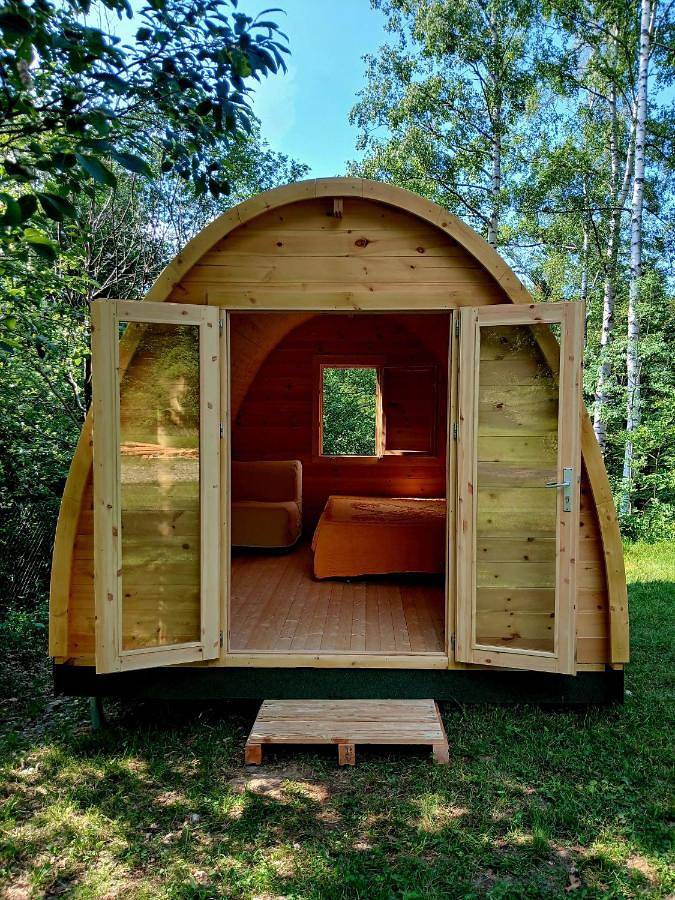 Camping für 3 Personen, mit Garten und Ausblick im Piemont