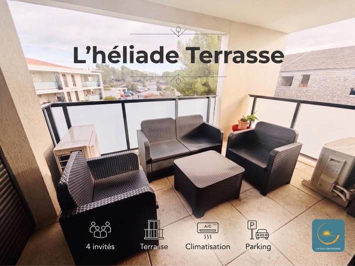 Appartement de vacances pour 4 personnes, avec vue et terrasse - 1