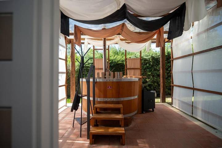 Camping für 2 Personen, mit Garten und Sauna, mit Haustier in Latium - 4