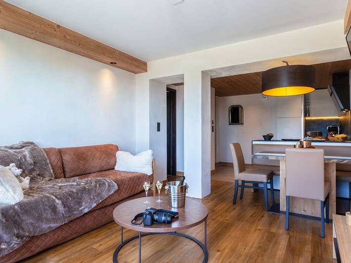 Ganze Wohnung, 4*-Wohnung mit Spa - Les Saisies, 4 Pers, privater Parkplatz in Les Saisies, Albertville und Umgebung