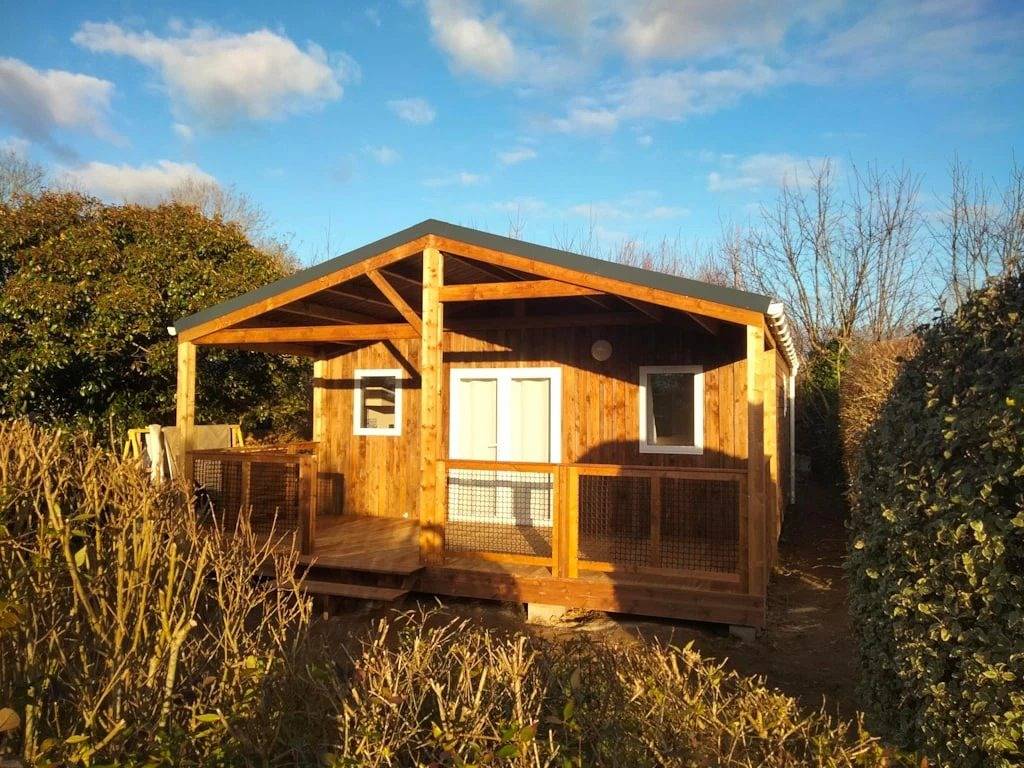 Zecamping 3* pataugeoire 4km plage fitness locatif Tv 35m2 6 pers in Pouldreuzic, Côte de Cornouaille
