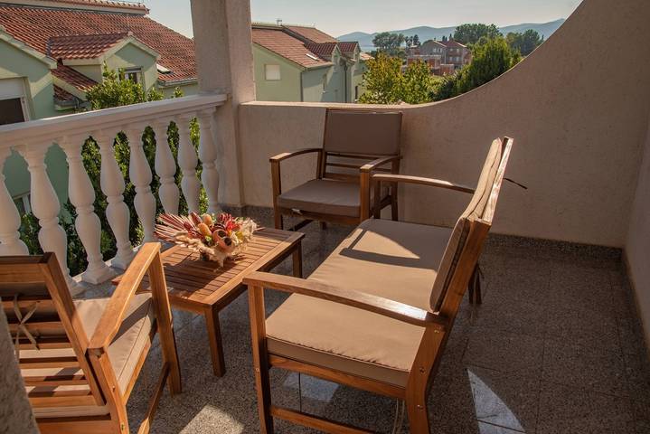 Ferienwohnung für 4 Personen, mit Balkon/Terrasse