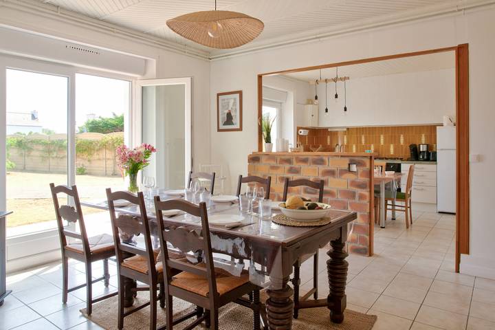 Location de vacances pour 10 personnes, avec terrasse et jardin, adapté aux familles à Penmarch - 3