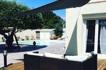 Cottage pour 6 personnes, avec balcon et jardin à Villeneuve-de-la-Raho
