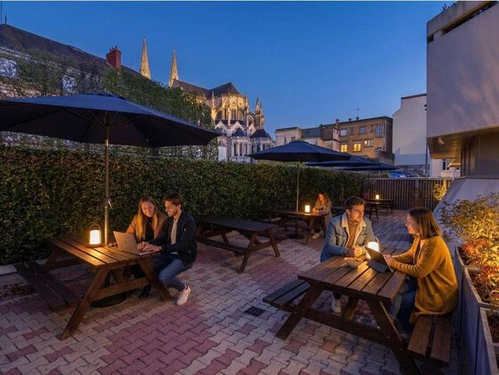 Hôtel pour 2 personnes, avec terrasse