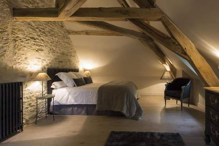 Gîte pour 6 personnes, avec Jacuzzi ainsi que Terrasse et Jardin à Rouvray