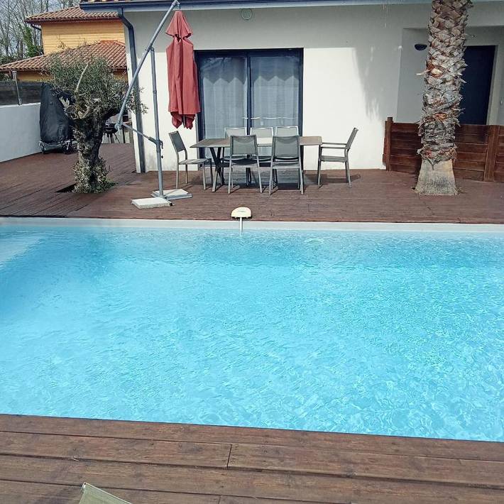 Villa pour 8 personnes, avec jardin ainsi que piscine et vue, adapté aux familles à Gujan-Mestras - 3