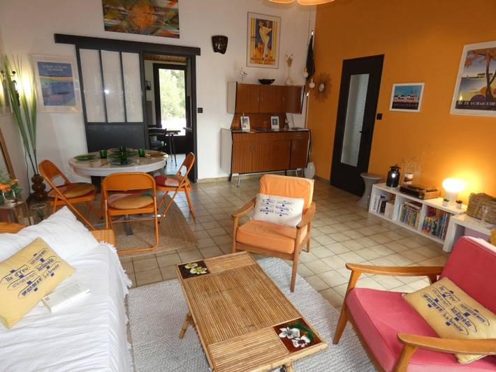 Ferienhaus für 4 Personen, mit Terrasse und Garten