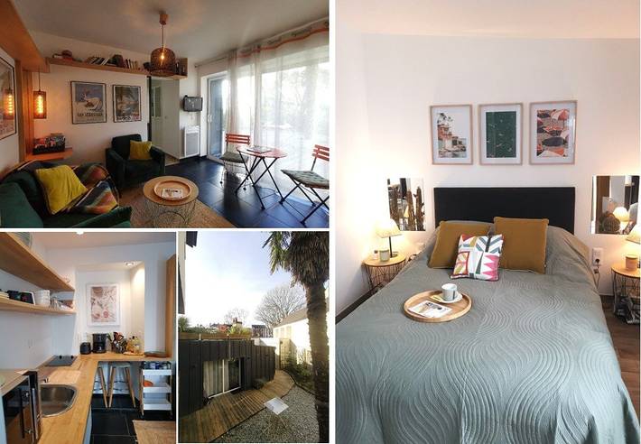 Gîte pour 2 personnes, avec jardin et terrasse dans Parc naturel régional du Golfe du Morbihan - 2