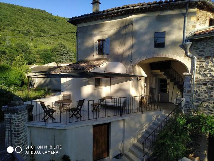 Location de vacances pour 3 personnes, avec vue et terrasse à Gagnières - 3