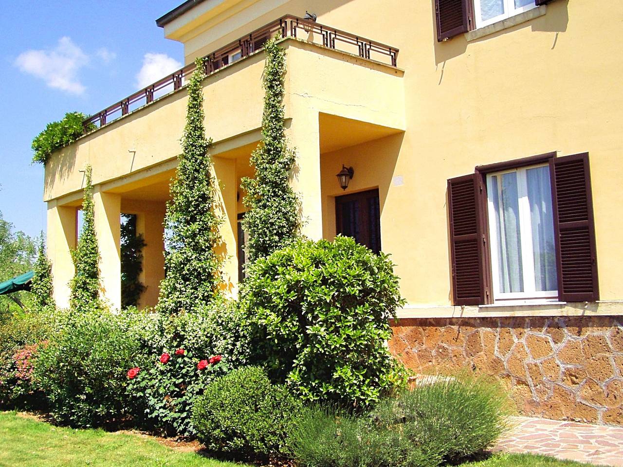 Villa für 8 Personen mit Garten in Capranica, Viterbo Provinz