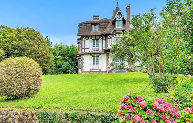 Appartement vue mer avec WiFi, TV, Parking à Villerville in Villerville, Région de Lisieux