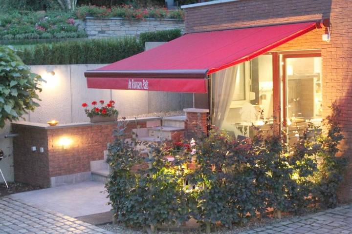 Chambre d’hôte pour 2 personnes, avec Terrasse ainsi que Jardin et Vue à Halle (Flandre)