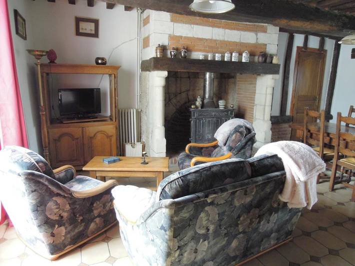 Location de vacances pour 12 personnes, avec jardin et vue, animaux acceptés à Octeville-sur-Mer - 2