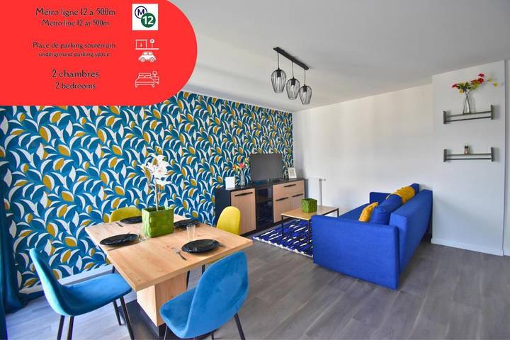 Appartement de vacances pour 7 personnes, avec vue et balcon - 1