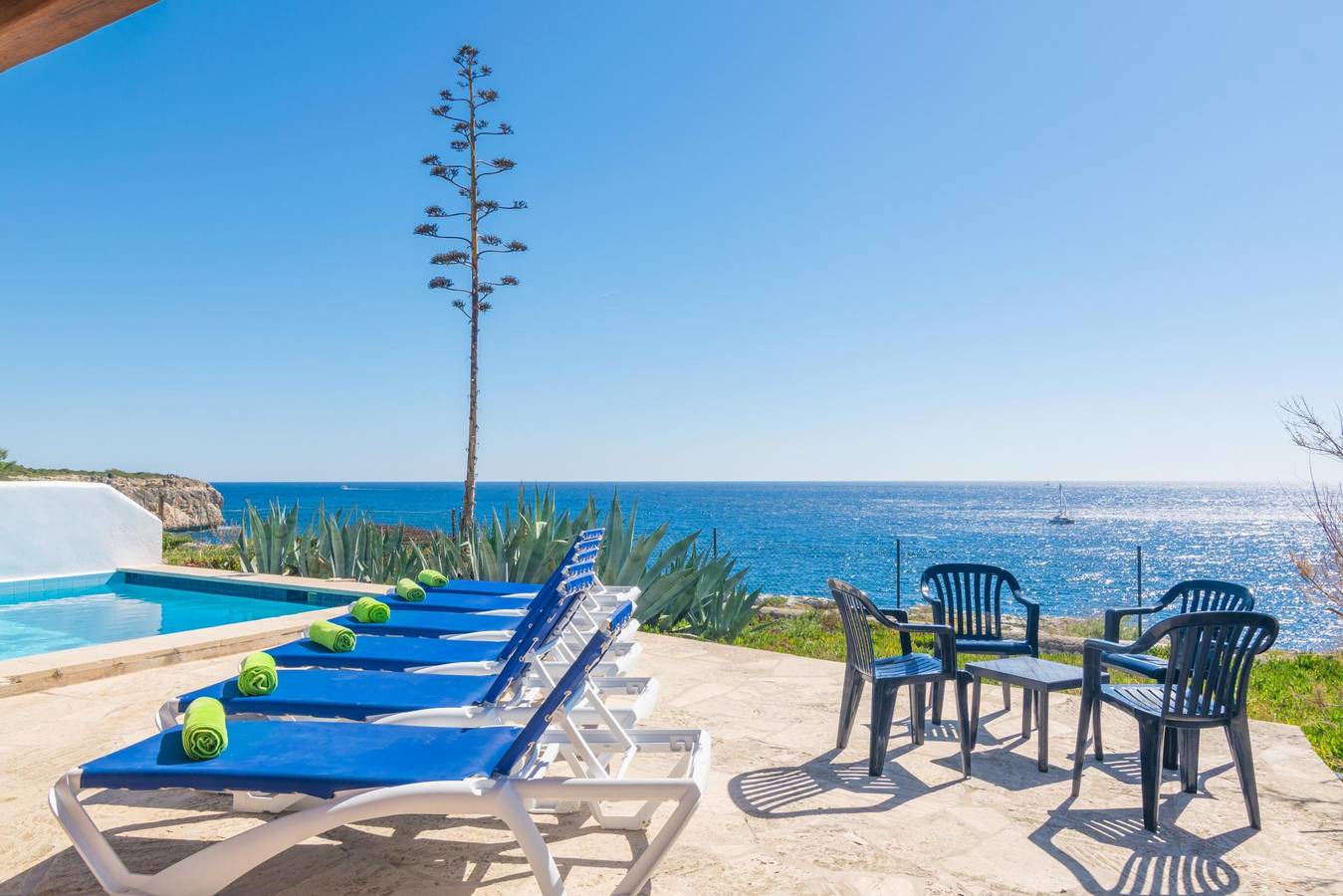 Villa Sol Naixent- Ferienhaus mit Meerblick in Cala Serena -  Felanitx   . Wifi gratis in Cala Serena, Felanitx