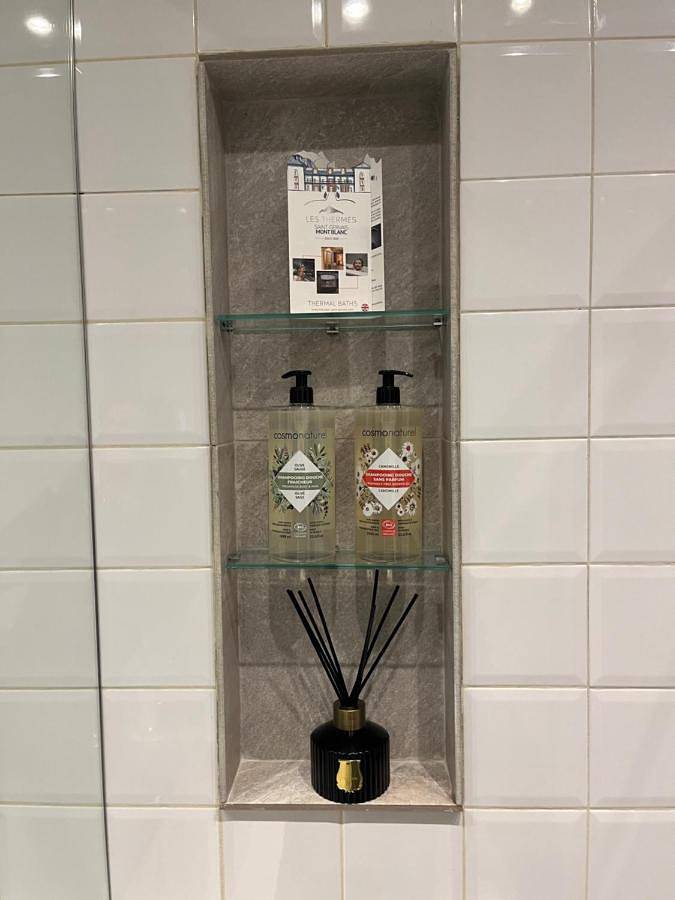 Gîte pour 2 personnes, avec balcon ainsi que jardin et vue, animaux acceptés dans Thermes de Saint Gervais les Bains - 4