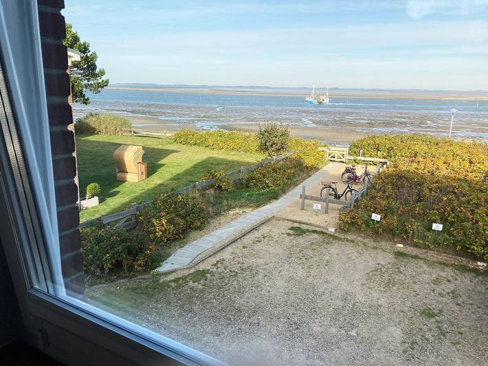 Ganze Wohnung, Ferienwohnung Tidenblick in Wittdün mit Meerblick, Balkon und 50 m zum Strand in Nordfriesische Inseln (Schleswig-Holstein) (Schleswig-Holstein), Wittdün
