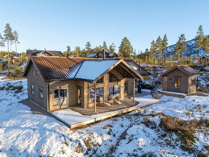 Villa für 8 Personen, mit Garten und Sauna sowie Terrasse in Norwegen - 3
