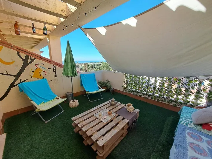 Ferienhaus für 6 Personen, mit Ausblick und Terrasse sowie Pool - 1
