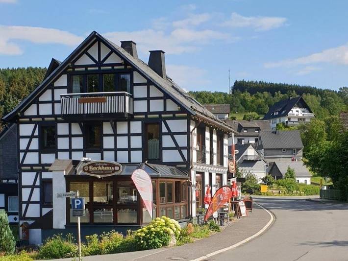 Ferienwohnung für 2 Personen, mit Balkon und Ausblick, kinderfreundlich in Olsberg