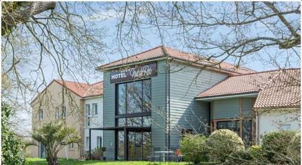 Hôtel pour 2 personnes, avec jacuzzi et sauna ainsi que terrasse et jardin à Port-Saint-Père