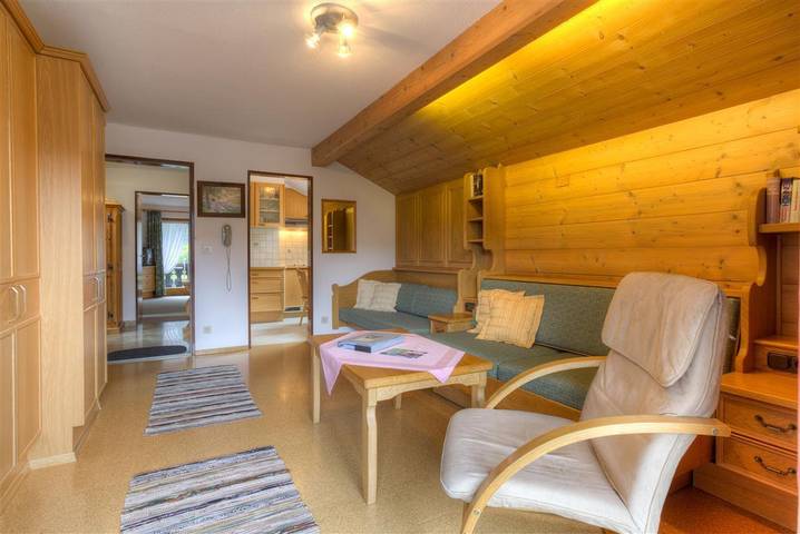 Ferienwohnung für 2 Personen, mit Balkon und Sauna sowie Ausblick im Mittenwald - 4