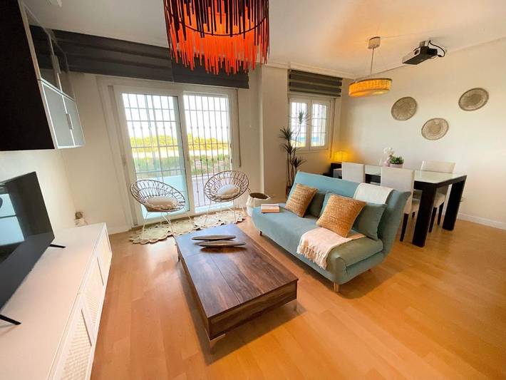 Apartamento de vacaciones para 6 personas, con jardín además de piscina y piscina para niños - 1